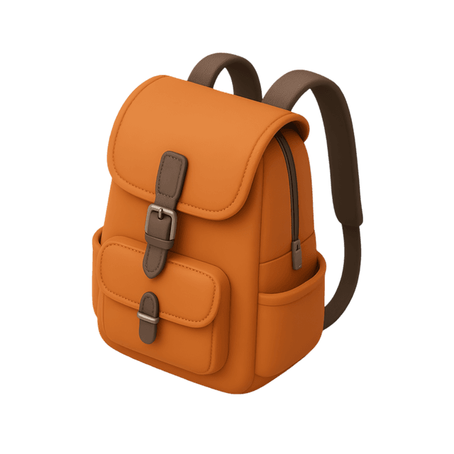 Une illustration 3D d'un sac à dos
